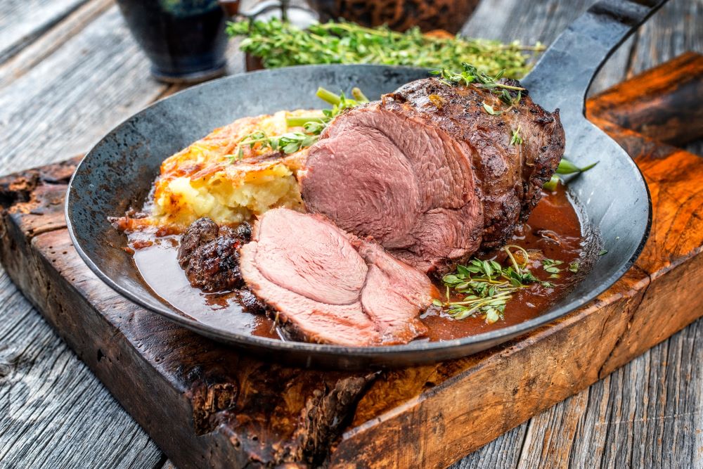 Braten in der Pfanne