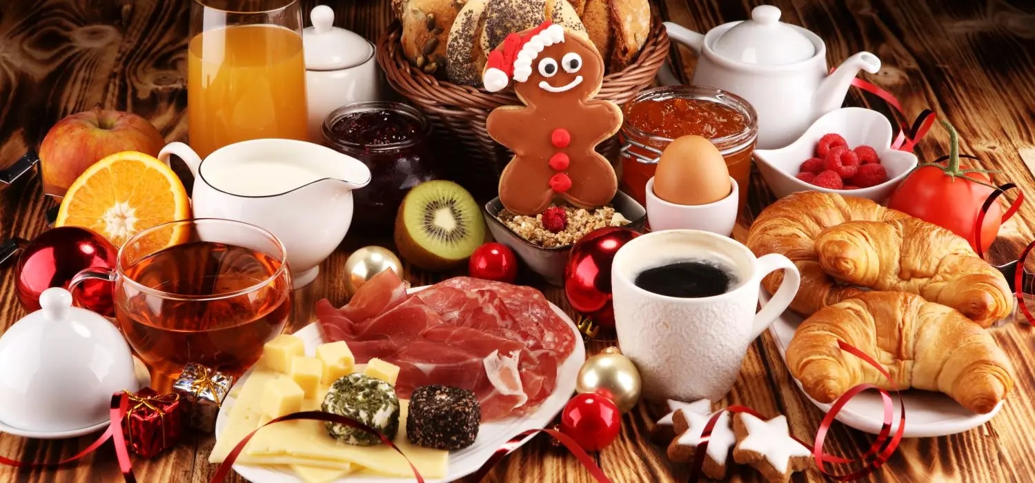 Weihnachtsfrühstück Lebkuchenmann
