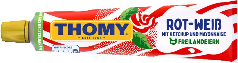 THOMY Rot-Weiß Ketchup & Mayonnaise 200 ml Tube