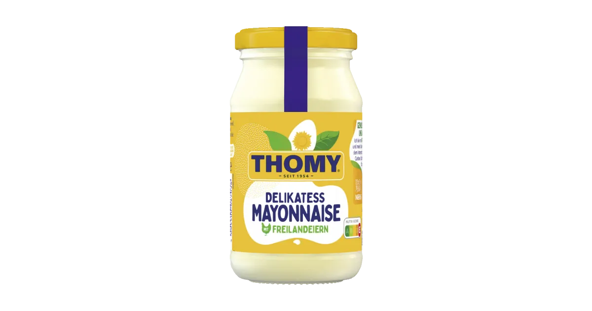 THOMY Delikatess Mayonnaise 250ml Glas