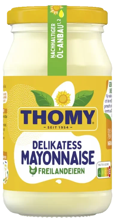 THOMY Delikatess Mayonnaise 250ml Glas