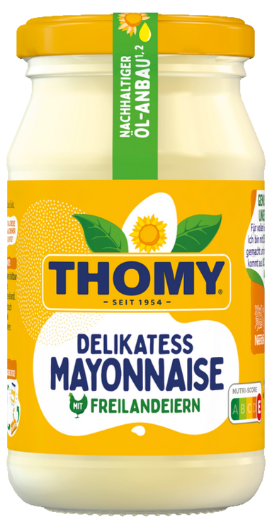 THOMY Delikatess Mayonnaise 250ml Glas