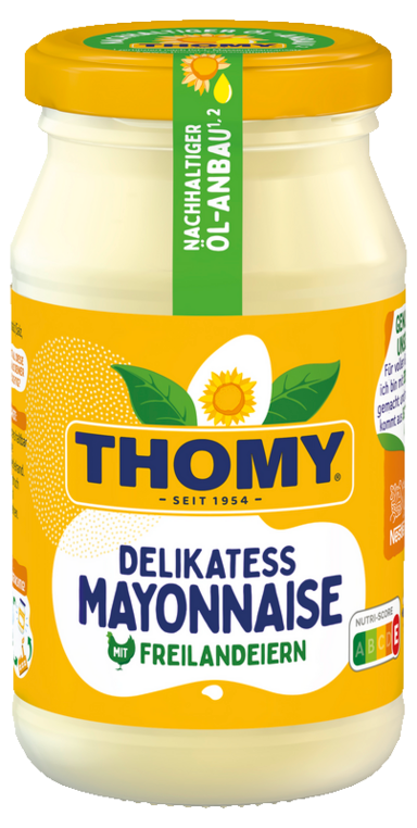 THOMY Delikatess Mayonnaise 250ml Glas