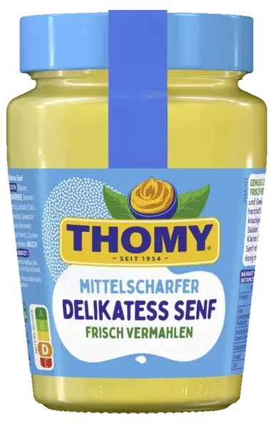 THOMY Delikatess Senf 250ml Glas