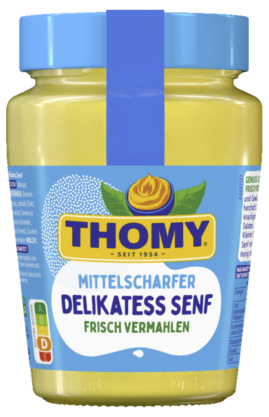THOMY Delikatess Senf 250ml Glas
