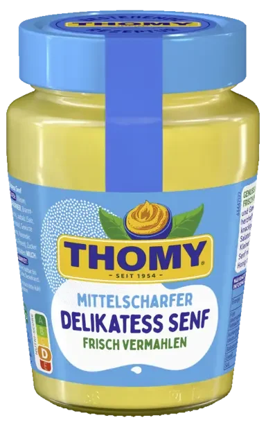 THOMY Delikatess Senf 250ml Glas