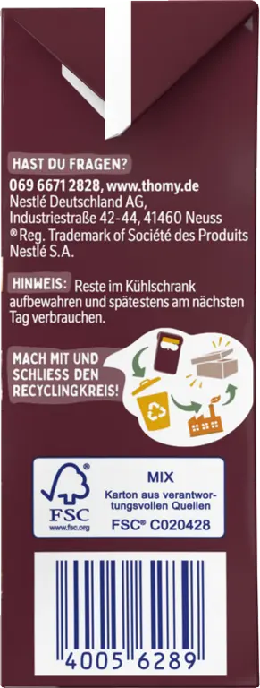 THOMY Les Sauces Pfannen Sahne-Sauce