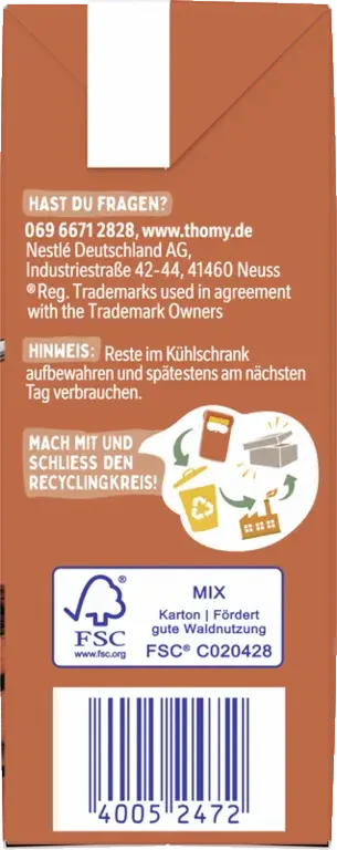 THOMY Les Sauces Geflügel Sahne-Sauce