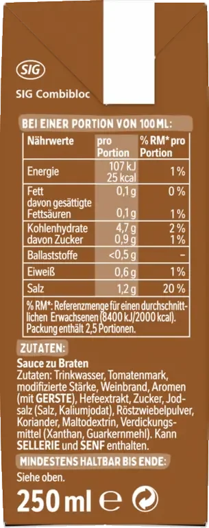 THOMY Les Sauces für Braten