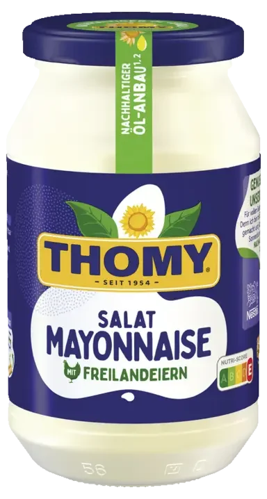 THOMY Salat Mayonnaise, 500 ml Glas