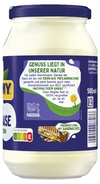 THOMY Salat Mayonnaise, 500 ml Glas