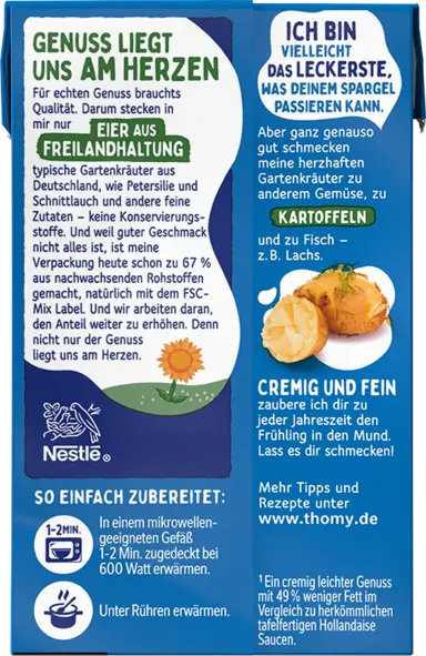 THOMY Les Sauces Hollandaise Gartenkräuter
