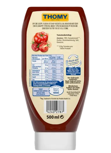 THOMY Ketchup Classic 500ml