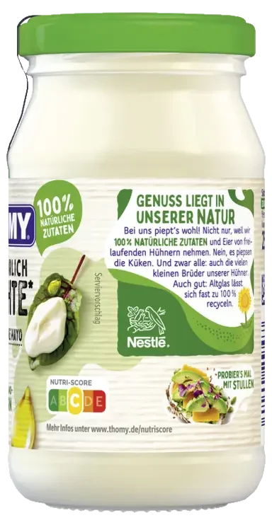 THOMY Die Natürlich Leichte 250ml Glas
