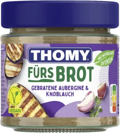 THOMY Brotaufstrich Gebratene Aubergine & Knoblauch 180g