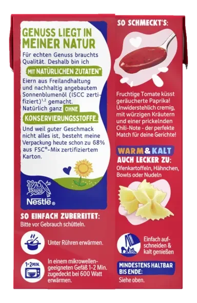 THOMY Les Sauces Tomate Paprika