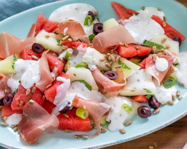 Melonensalat