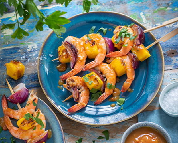 Grillen_Garnelen_Spieß