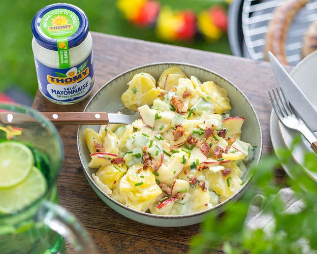 knackiger Kartoffelsalat mit Speck