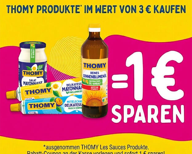 Thomy Coupon Aktion