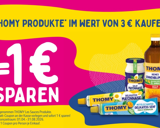 Grillpromo THOMY 2026 Coupon