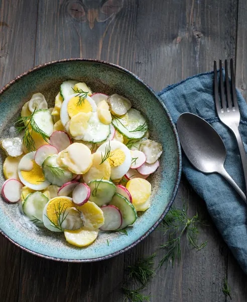KartoffelsalatMitRadieschen