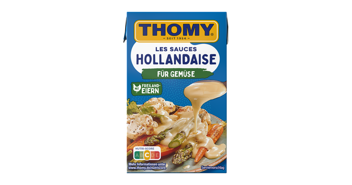 THOMY Les Sauces Hollandaise für Gemüse | thomy.de